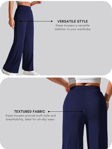 Image of GRECIILOOKS Women's Parachute Cargo Pants - High Waist Flared Korean Trousers| Trendy Casual Wear for Daily & Travel Use (Available in Plus Size)