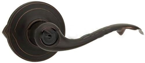 Miniatura 131 de Kwikset media manija para puerta, hacia la izquierda 788TNL RH 3 CP Tustin, 97880-679 Bronce veneciano