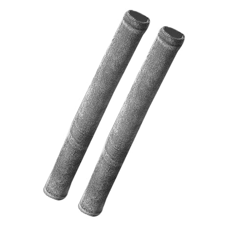 Kisangel 2 Juegos Cubiertas Protectoras para Manijas de Electrodomésticos de Cocina Fundas Reutilizables y Lavables para Manijas de Nevera Horno Microondas Lavavajillas y Congelador Gris