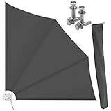 wandklappschirm 100cm Schaffen Sie sich draußen ein lauschiges Plätzchen hinter dem blickdichten Balkonfächer von KESSER.