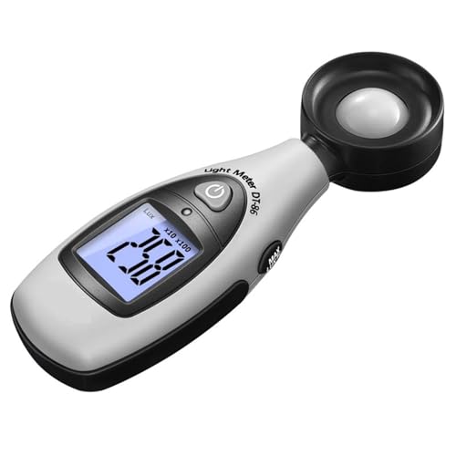 Światłomierz, Cyfrowy mini miernik światła 40000 luksów Luksomierz cyfrowy Tester luminometru