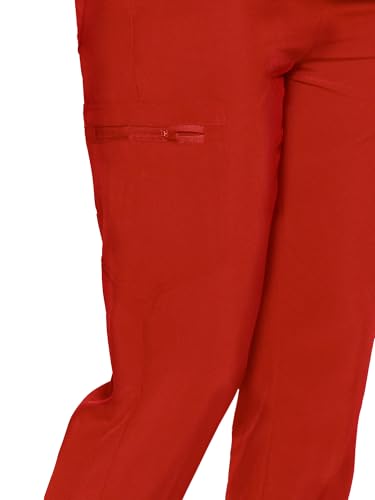 Image of COZYFIT Womens Scrub Pants - Soft Stretch Yoga Style with 5 Pockets, Slim Fit Jogger Scrubs Pants for Women
