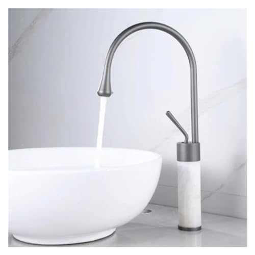 Robinet de lavabo salle de bains pivotant pour routine matinale
