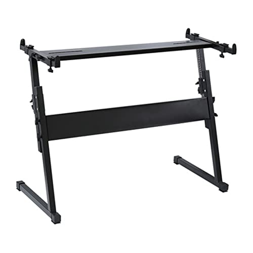 ChengBeautiful Support De Piano Électrique Stand de Clavier Support réglable Robuste for Les Pianos de scène et Autres claviers (Couleur : Black, Size : 83×56-79.5cm) - Les Beatles, Paul McCartney, John Lennon, RIngo Starr, George Harrison ChengBeautiful Support De Piano Électrique Stand de Clavier Support réglable Robuste for Les Pianos de scène et Autres claviers (Couleur : Black, Size : 83x56-79.5cm) – Image 3