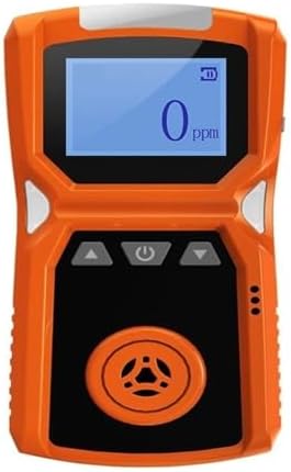 Multi Gas Detector Analyzer for H2S/NH3/O2/NO2/NO/EX/CH4 Combustible Gas Tester with Vibration Audible Alarms Real-Time Dates