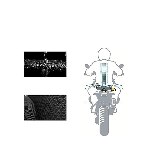 Housse de coussin de siège pour moto ADV 160 imperméable - 6