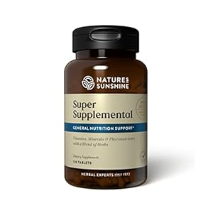 Nature’s Sunshine Super Supplemental, 120 Tablets | Multivitamin for Men and Women Provides Vitamins, Minerals, Amino…