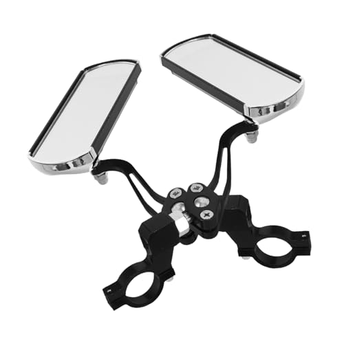 Rétroviseurs aluminium rotatifs et réglables haut de gamme pour guidon