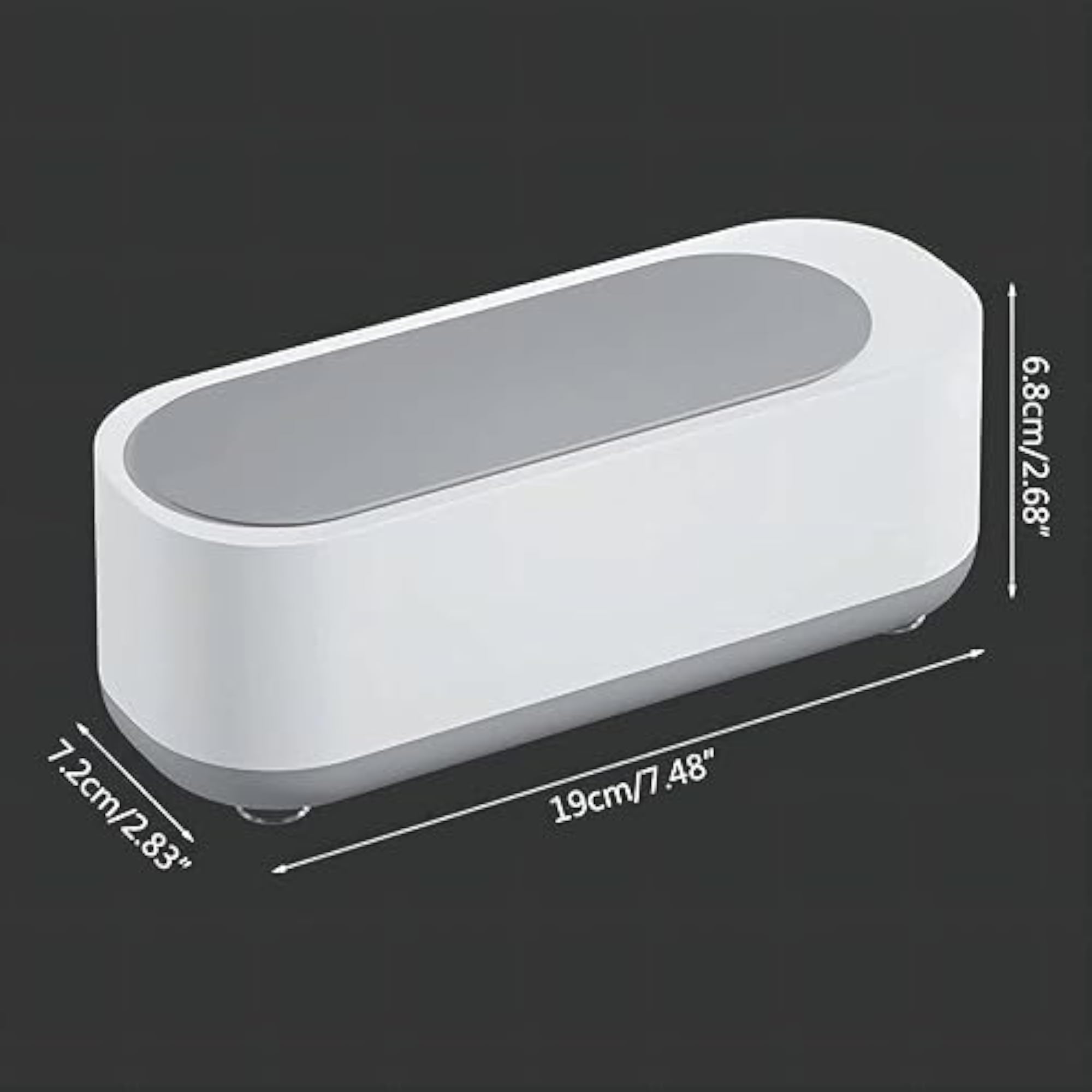 Ultrasonic Jewelry Cleaner Machine, Portable Mini Sonic Cleaning Device