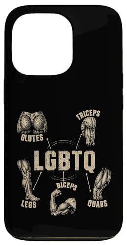 LGBTQ Legs Glutes Biceps Triceps Quads Gym Lovers �X�}�z�P�[�X iPhone 13 Pro �p