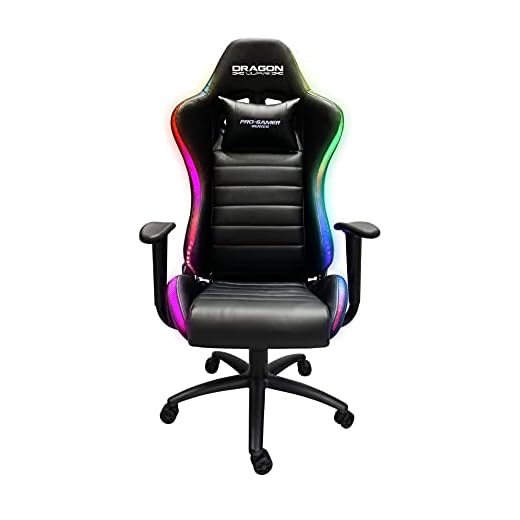 CADEIRA GAMER DRAGONWAR LED GC-015-RGB