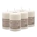 Produktbild Müller Kerzen PRO NATURE Stumpenkerzen - Elfenbein Stearin Kerzen - 6 Stück - 6,8 x 10 cm - 24 Stunden Brenndauer - Natürliche Wachs - Paraffin- und Palmölfrei - Unparfümierte - RAL Qualität