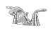 American Standard Faucet LAV 2HNDL CH AMST