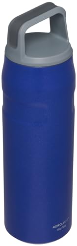Image of Stanley IceFlow Cap and Carry Water Bottle | Wide Mouth Twist Lid | Lightweight & Leakproof for Travel & Sports | Insulated Stainless Steel | BPA-Free