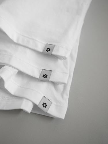 Image of 100% Peruvian Cotton Mens T-Shirts - Luxury Crew Tee Shirts for Men | Premium Soft Mens T-Shirts | Plain Dress Tee Shirts Men