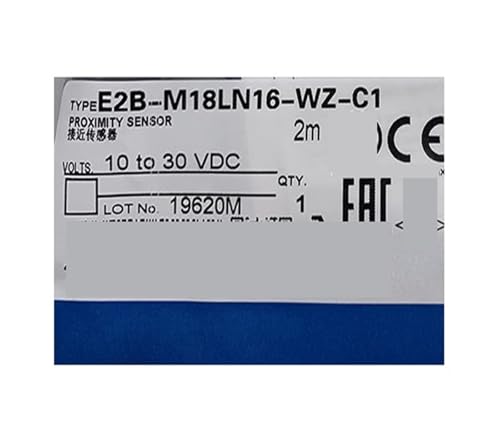 Capteur E2B-M18LN16-WZ-B1 pour positionnement de pièces sur chaîne d'assemblage