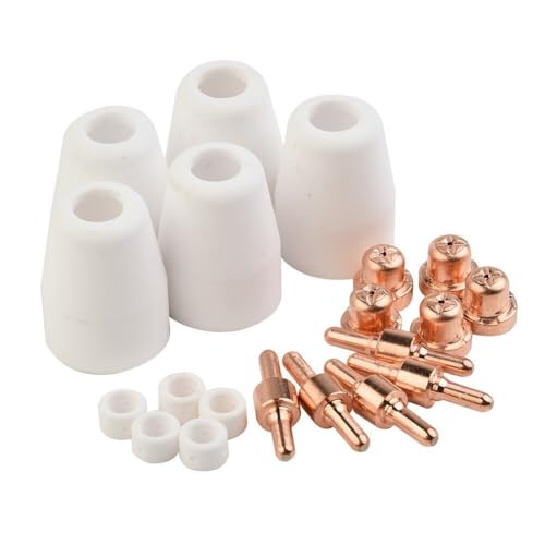 Elecshop Spare Part Cup Electrode Nozzles Ring Tip Tool Welding PT-31 CUT40/50 Cutter Hot