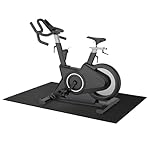 Fitvids Treadmill Mat 1/4" Thick Non-Slip Gym Mats Floor Protection Pad Compatible for Treadmills,Elliptical,Exercise Bikes,Stationary Cycles and Accessories