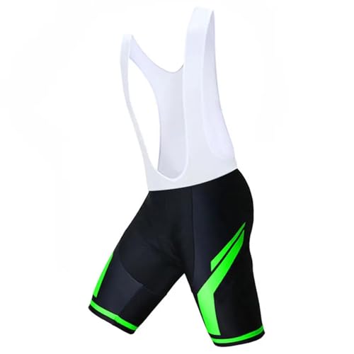 Culote Ciclista Pantalones cortos de ciclismo for equipo de verano for hombre, Shorts acolchados de Gel antideslizantes 19D for ciclismo de montaña, pantalones cortos for bicicleta de montaña(14,4XL)