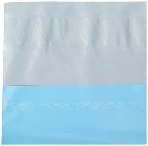 Bolsa de plástico para envíos de ropa, sobre postal azul claro Triplast 12" x 16" 3