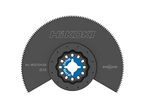 Scie Hikoki Zubehör 782725 MSD100SB Multiwerkzeug Zubehör Holz Metall 100 x 0 9 mm 1 Stück - vue 2