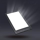 WeChef LED Back Lit Light Menu Holder Cover Wine List Single Panel Fits 8