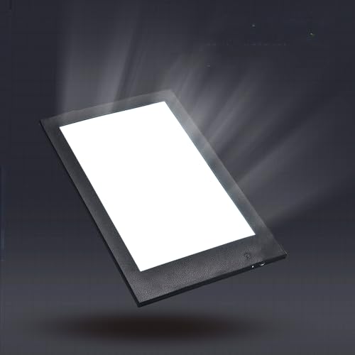 WeChef LED Back Lit Light Menu Holder Cover Wine List Single Panel Fits 8