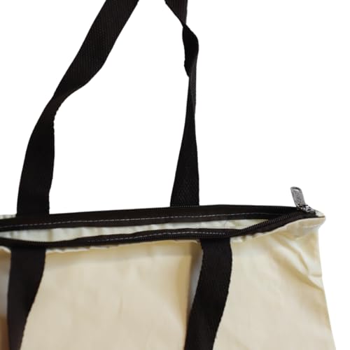 Image of Trendy Cotton Tote Bags for Women Designs - 15.5 inchx15 inch - Perfect for College, Office, Yoga, and Everyday Use