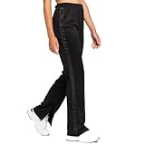 FILA Damen Women NETIS overlength track pants, Black, M