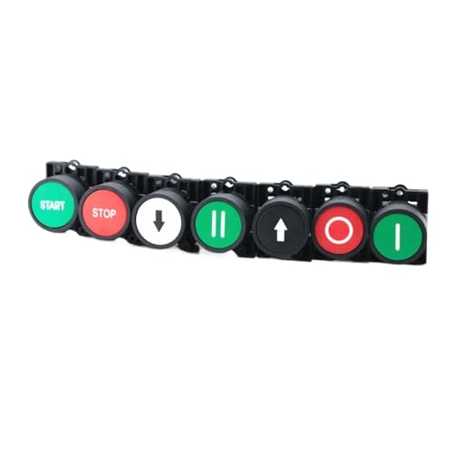 Bouton poussoir momentané 22mm XB2 avec flèche commutateur tactile plat rouge