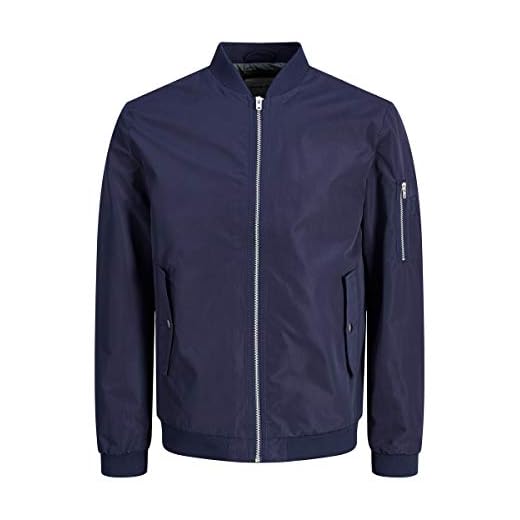 JACK & JONES NOS JJEDESERT Bomber Noos Chaqueta, Azul Maritime Blue, Large para Hombre