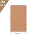 150 Pcs Blank Kraft Cards Paper, Brown Flash Cards Blank, Business Message Cards, Craft Words Cards Paper for DIY Card Making, Learning, Memory, Note, Gift Tags - 3.46 x 2.04 inch/8.8x5.2 cm