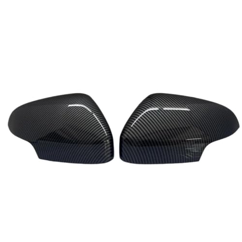 Capuchon d'aile rétroviseur Volvo C30 S40 S80 coque de rechange aspect carbone