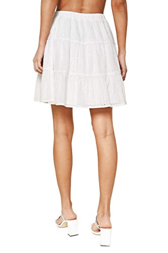 Sugar Lips Women's Marmont Eyelet Mini Skirt4