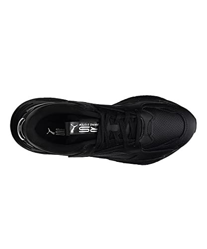 PUMA PUMA Unisex's Smash V2 Trainers, Black Black, 10.5 UK