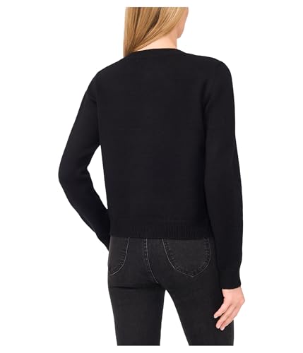 CeCe Women's Ribbon Applique Cardigan2