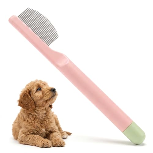 Stainless Steel Dog Eye Comb Pet Facial Grooming Comb for Gu