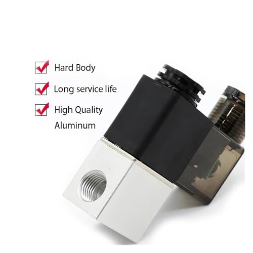 Vanne solénoïde 12V 24V 220V de type normalement fermé 1/4 pouce - 5