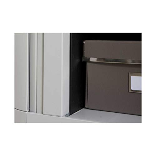 Rangement placard FF DD FSTPAPER meuble cuisine étagère métal noir p2