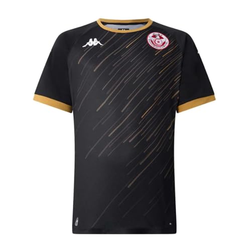 Maillot Mokibapre Pro Tunisie Noir Homme t-shirt sport football