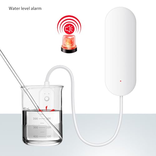 WiFi Water Leak Sensor, Smart Home Leakage Flood Alarm System, Suitable for Kitchen Bathroom and More - Image 2