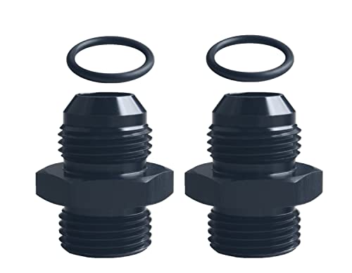 Adaptador 10AN Flare macho DEWHEL para modificar el riel de combustible 2