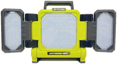 RYOBI ONE+ 18V Cordless Hybrid LED Panel Light (Tool Only) - PCL6...