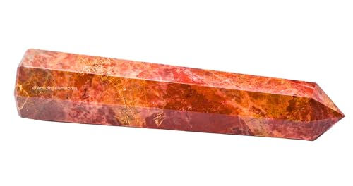 Image of Amazing Gemstone Brecciated Jasper Crystal Towers ~ Natural Healing Crystal Point Obelisk for Reiki Healing and Crystal Grid (3 inch to 4 inch INCH)