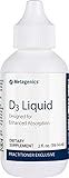 Metagenics D3 Liquid – Vitamin D Supplement 2 fl. oz. – Support for Bone, Cardiovascular, and Immune Health* | 2,275 servings