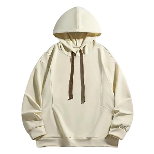 Xiaojmake Mens Hoodies Novelty Fleece Pullover Hoodie Sweatshirts Active Hooded Pullover Jackets Basic Fall Fashion Outfits