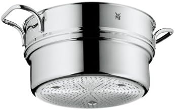 WMF ProfiSelect 24 cm Steamer Insert, Kitchen Steamer, Food Steamer, Stainless Steel, Silver