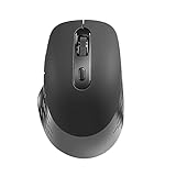 ワイヤレス マウス 無線マウス Bluetooth 5.2 + 2.4Ghz 作業用 超低遅延 Type-C充電式 戻る/進むボタン 軽量 65g 左右クリック 6ボタン 5階段DPI切替 高精度 3台デバイス同時に接続可能 エルゴノミック 静音ワイヤレス Windows 、Mac、Android、PCに対応
