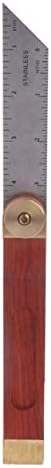 iPobie Carpentry Squares,Stainless Steel Ruler for Crafts, Bevel Square Bevel Adjustable 230 mm
