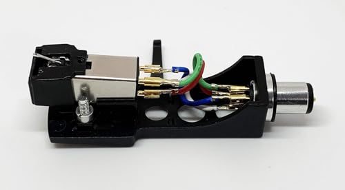 ReadyWired Headshell with Cartridge Stylus for Pioneer PL-10, PL-510, PL-71, PL-400, PL-100, PL-112D, PL-115D, PL-120, PL-300, PL-514X, PL-550, SP-L100